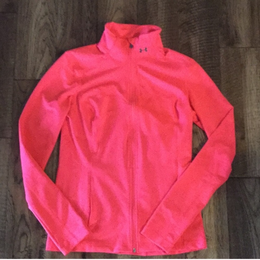 Under Armour jacket pink heat gear